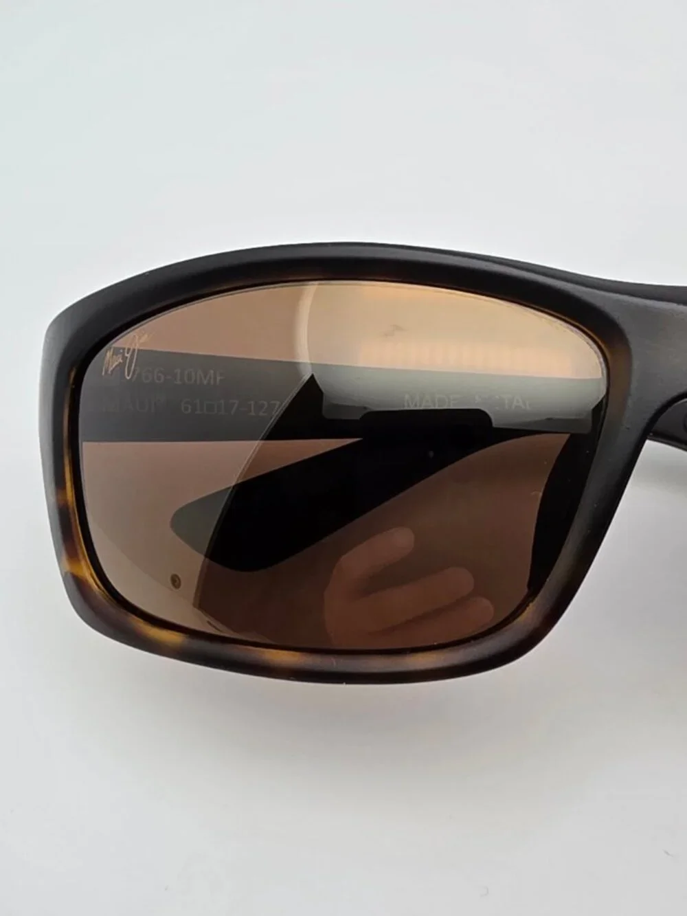 Maui Jim MJ766-10MF Kanaio Coast Tortoise Frame Polarized HCL Bronze Sunglasses